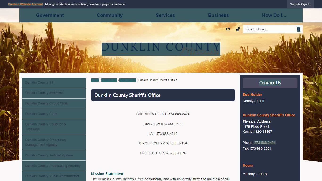 Dunklin County Sheriff's Office